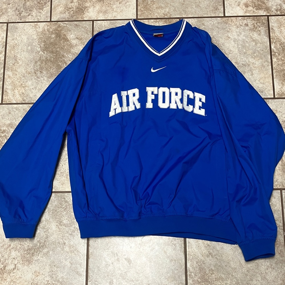 Nike Blue Air Force Wind Breaker - XL